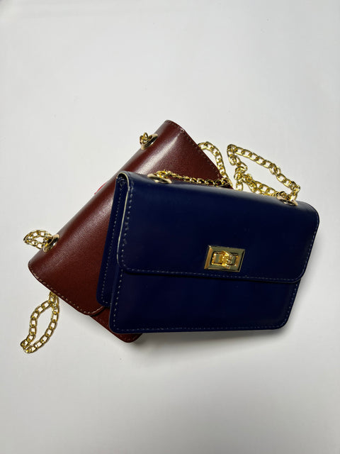 RC-41 Plain Leather Shoulder Bags for kids. Regalcarrier