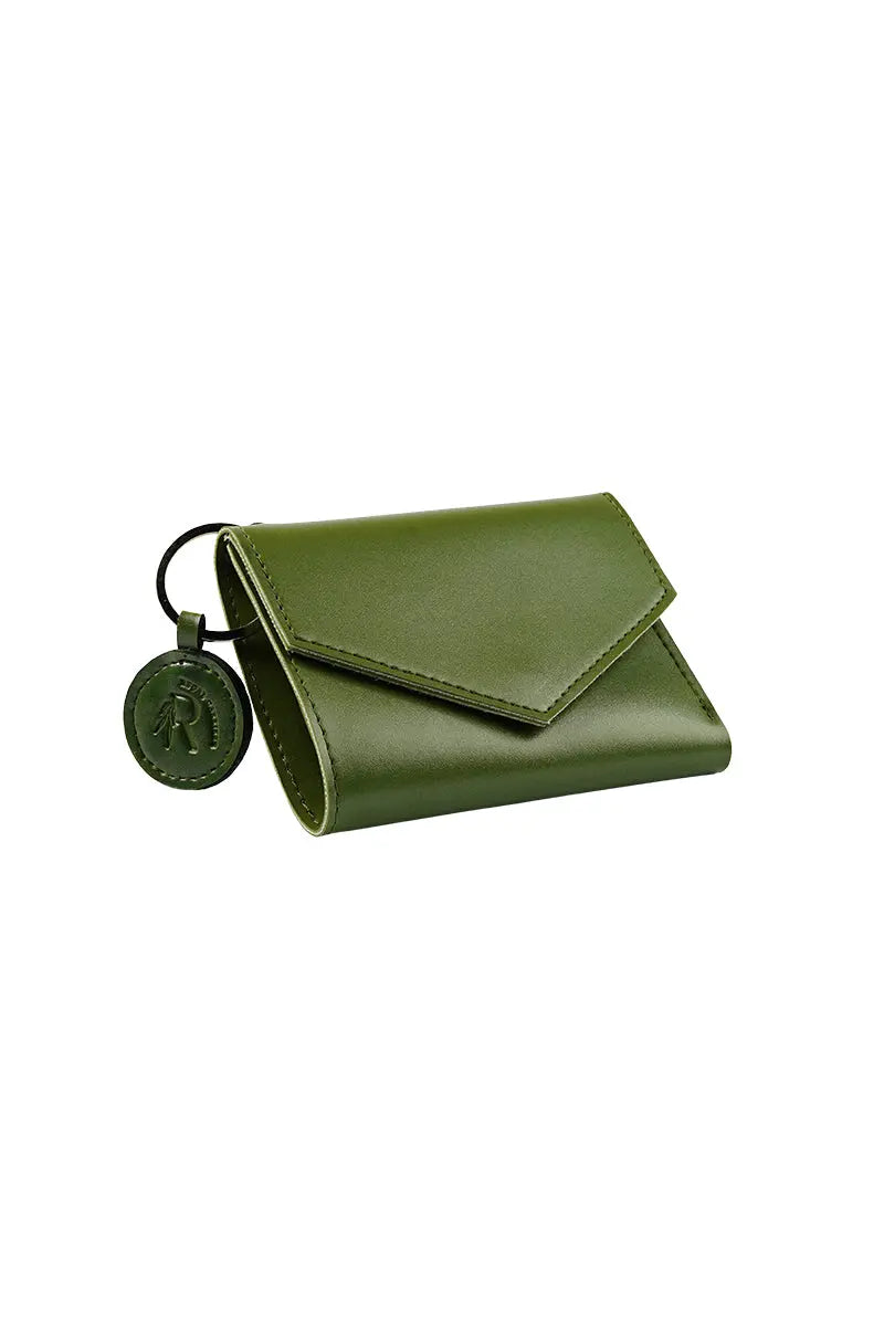 RC-21 LADYLUXE-GREEN WALLET– Regalcarrier
