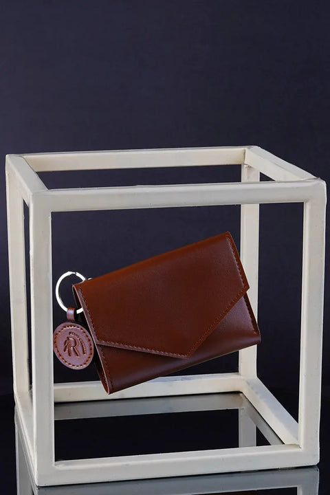 RC-22 LADYLUXE-BROWN WALLET Regalcarrierbyrimsa